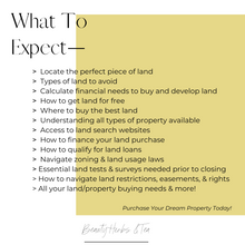 Load image into Gallery viewer, How To Buy Land Course